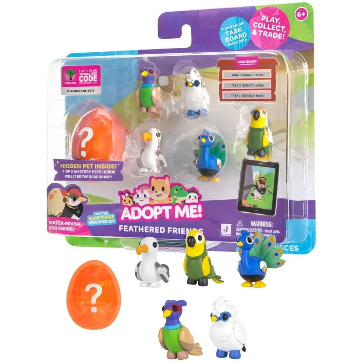 Adopt Me 6 Figursæt Feathered Friends