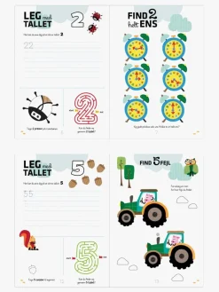 Aktivitetsbog Lær Tal med Wacky Wonders Bondegårdsdyr