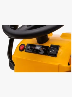 Alex's Garage Eltraktor med Front Loader, Gul