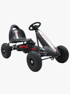 Alex's Garage Pedalbil Gokart, Sort