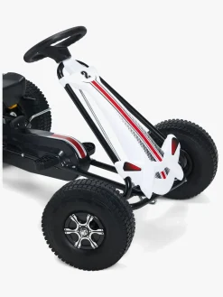 Alex's Garage Pedalbil Go-kart, Hvid