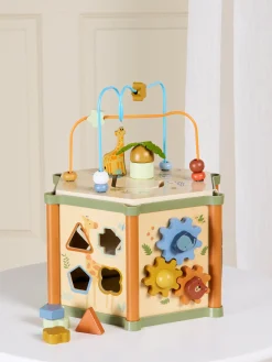 Alice & Fox Aktivitetslegetøj Heksagon Safaridyr