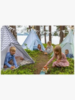 Alice & Fox Legetelt Tipi, Grøn/Hvid