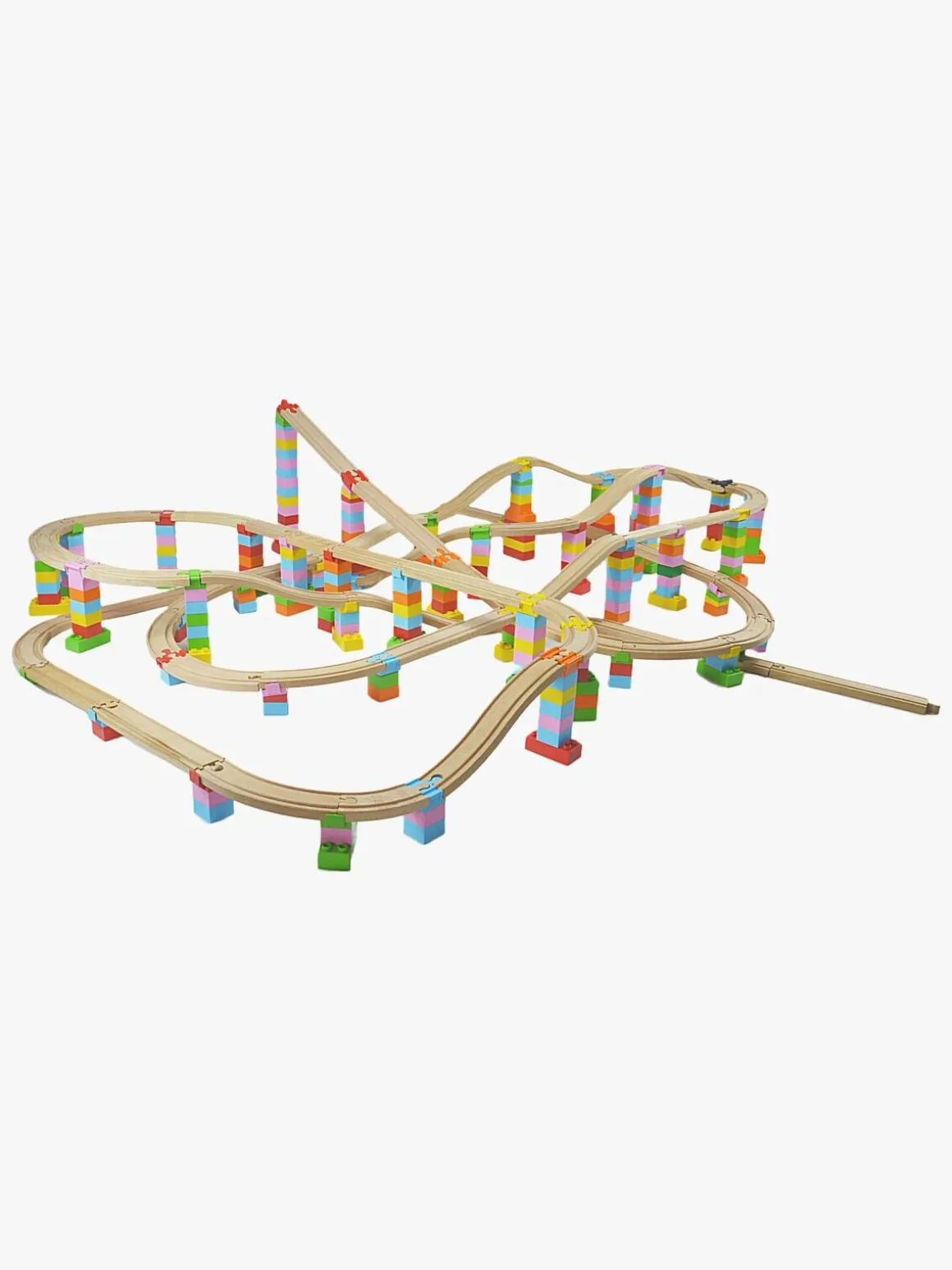 Alpha BoosterZ Track Connectors All In One Block Box Premium Byggesæt 187 Dele