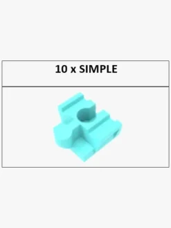 Alpha BoosterZ Track Connectors Simpler Byggesæt 10 Dele