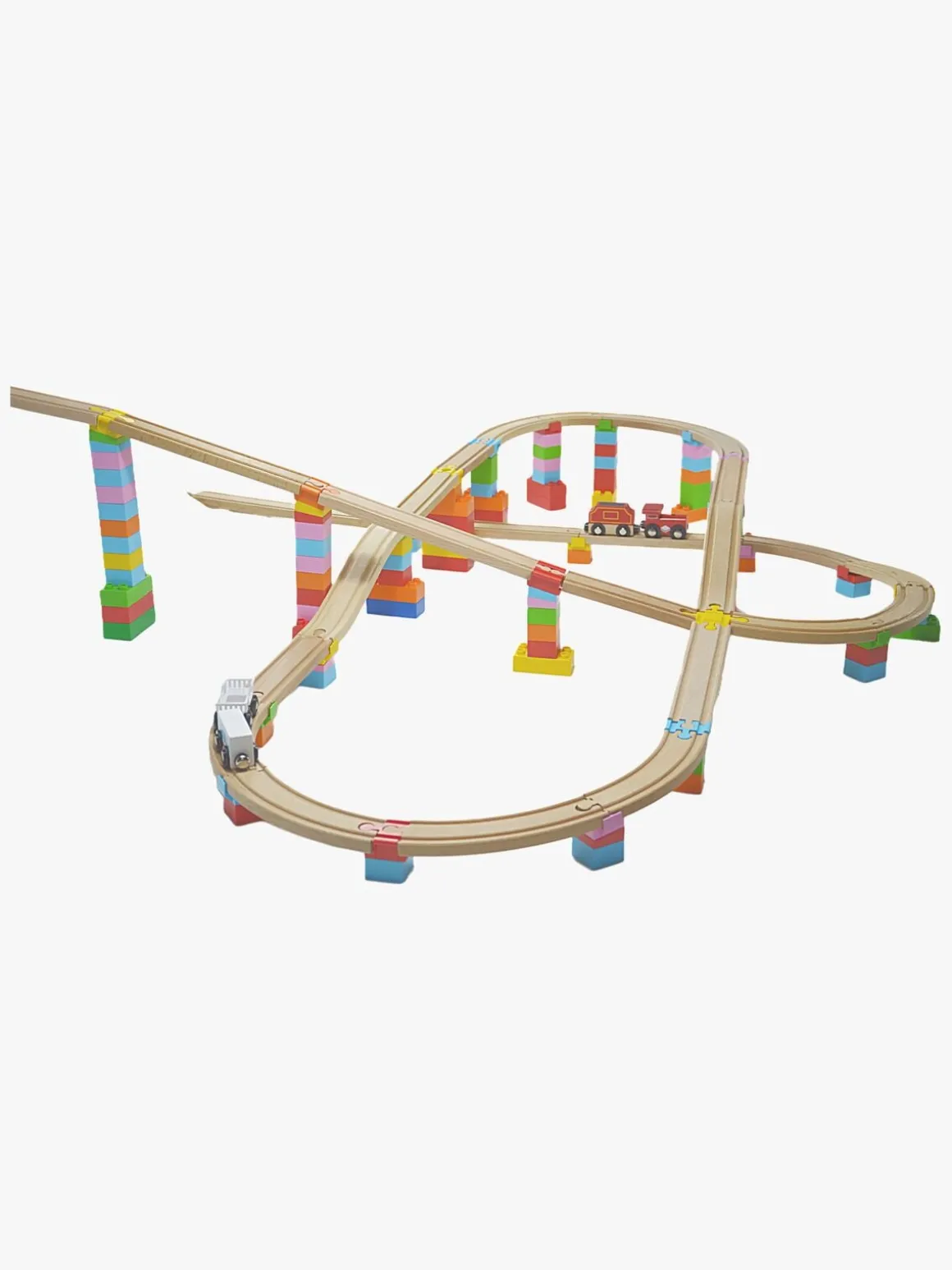 Alpha BoosterZ Track Connectors All In One Block Box Large Byggesæt 93 Dele