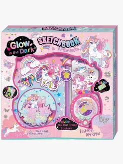 Alrico  Notesbog Glow in the Dark med Tilbehør