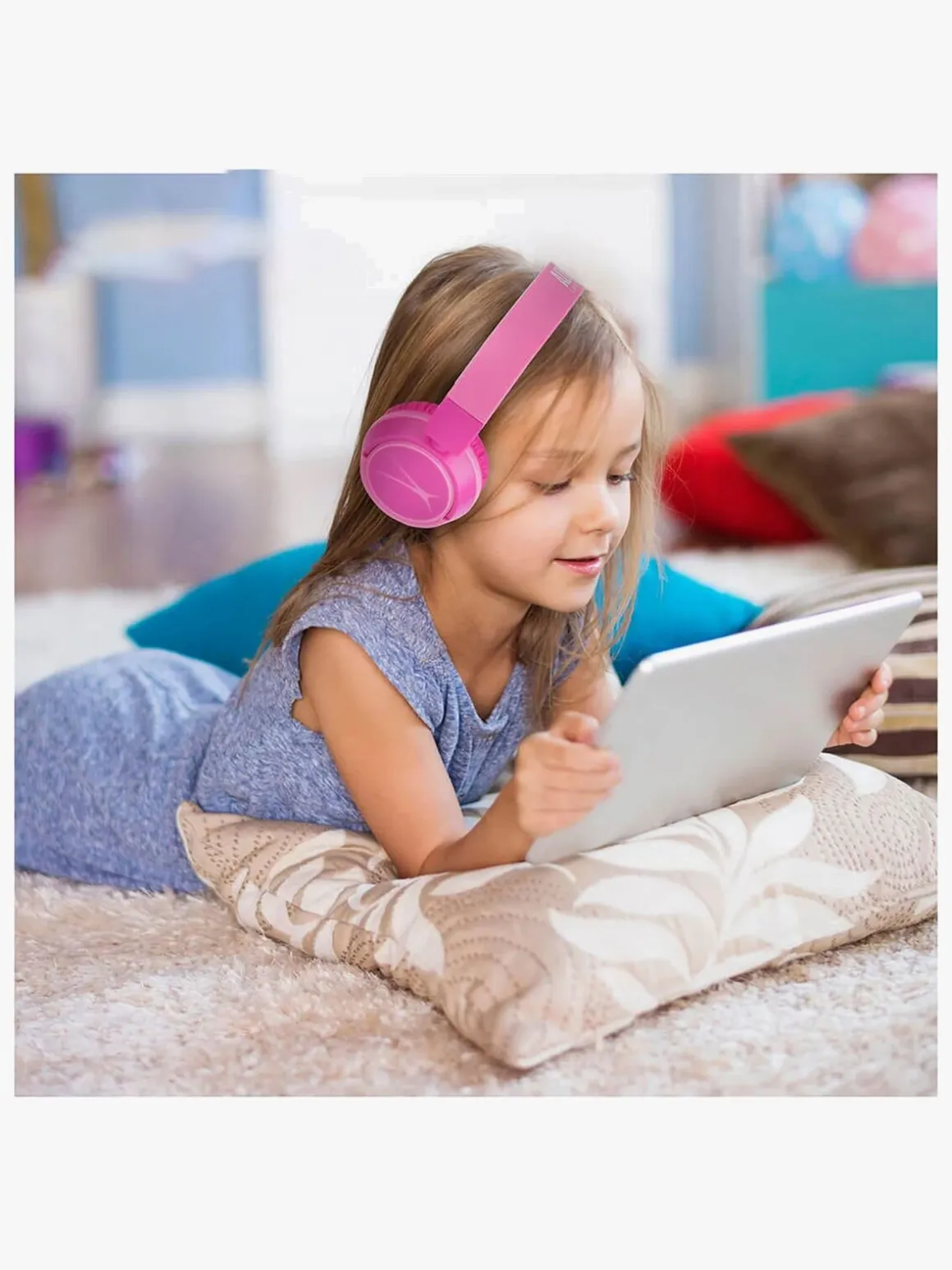 Altec Lansing Høretelefoner Trådløse 2-i-1, Pink