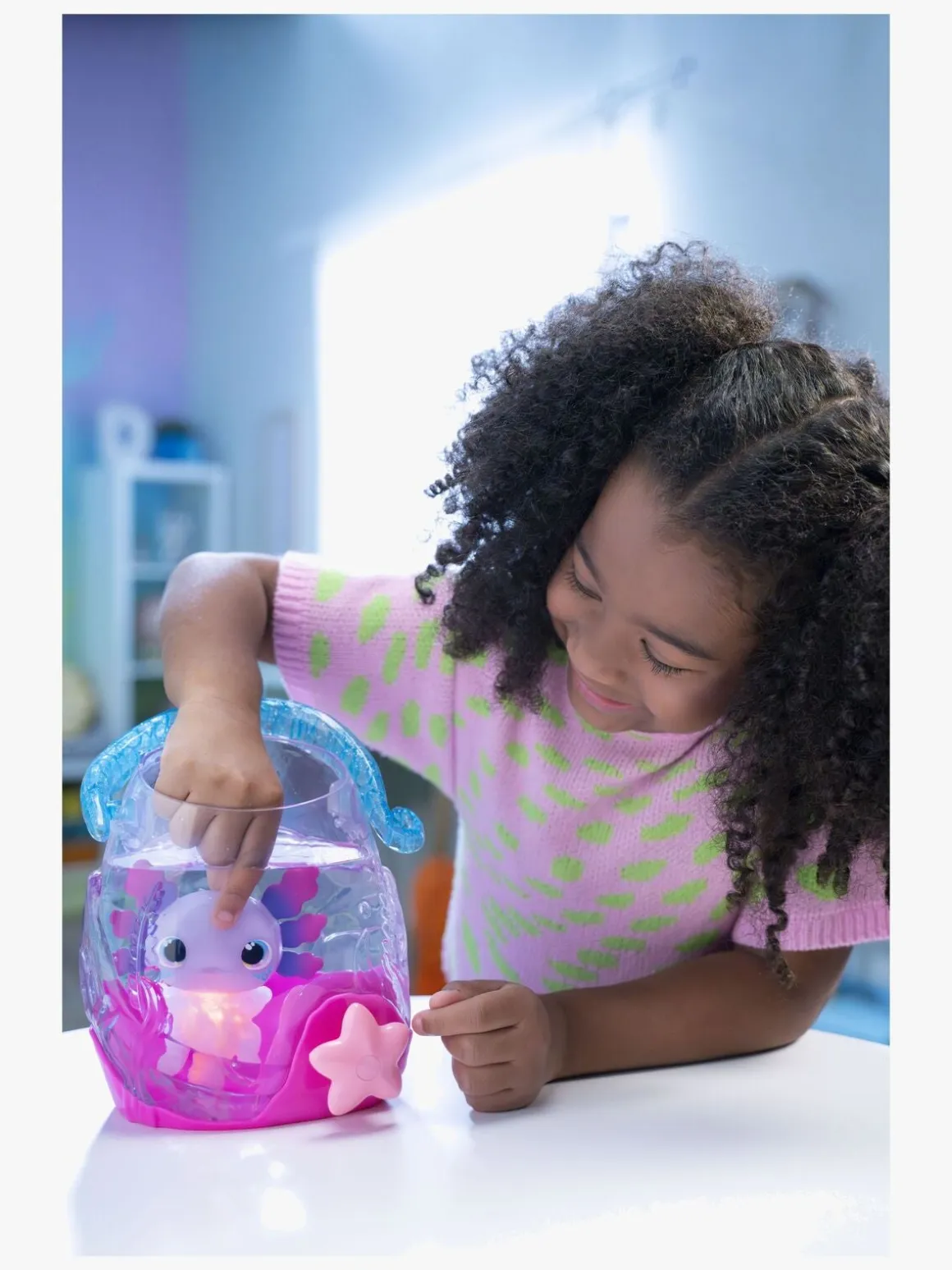 Animagic Let's Glo Axolotl Bubble Reff Badelegetøj