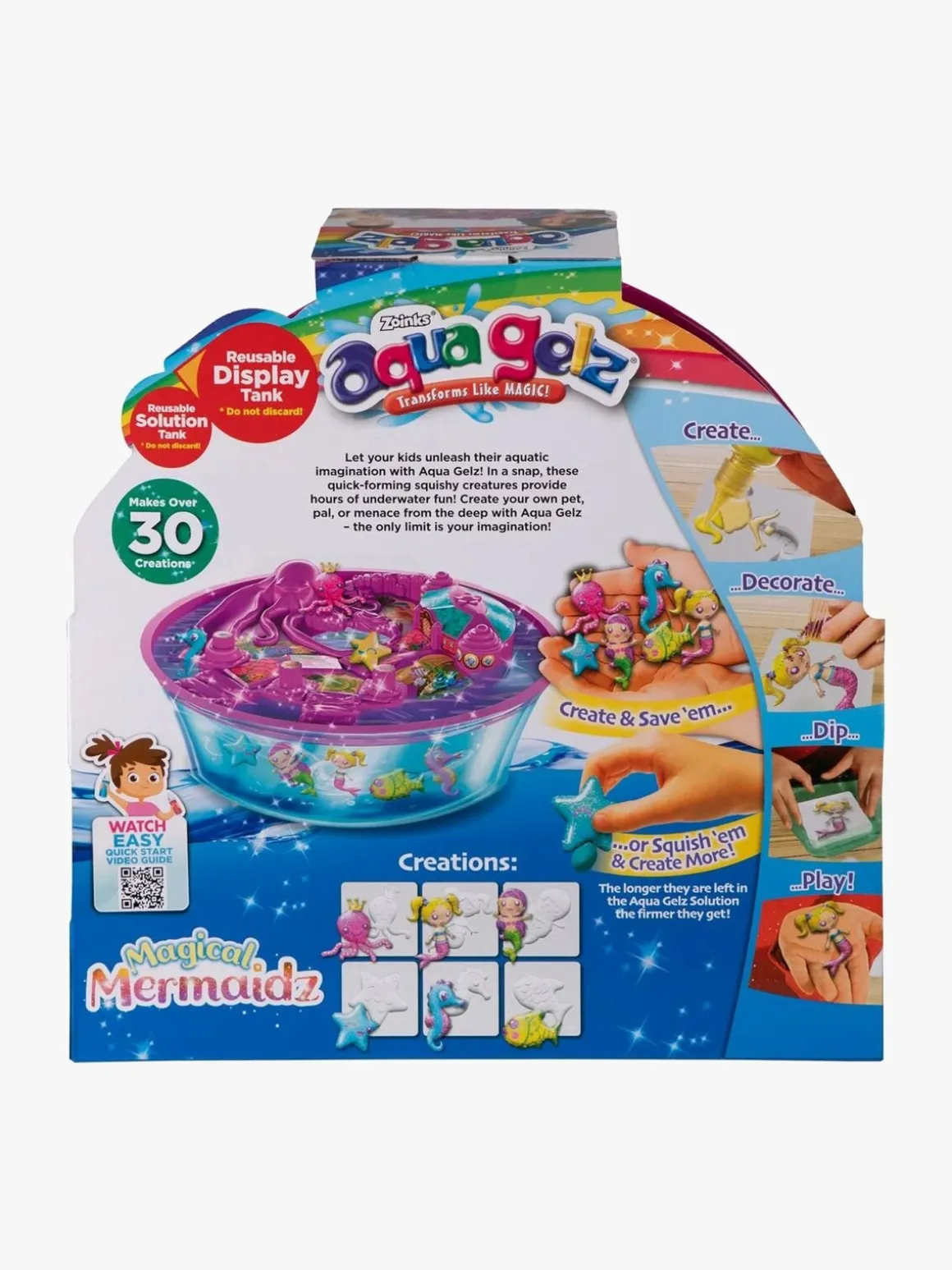 Aqua Gelz Kreasæt Havfrue Deluxe