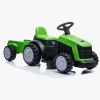 Azeno Eltraktor m. Anhænger, Grøn