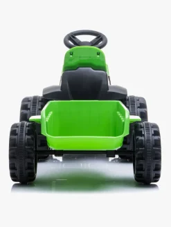 Azeno Eltraktor m. Anhænger, Grøn