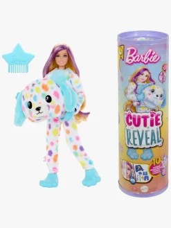 Barbie Cutie Reveal Dukke med Regnbuefarvet Dalmatiner