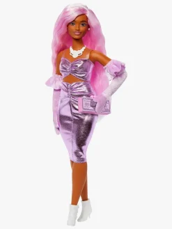 Barbie Deluxe Style Dukke Lyserødt Hår