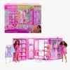 Barbie Dream Closet Legesæt med Dukke og Tilbehør