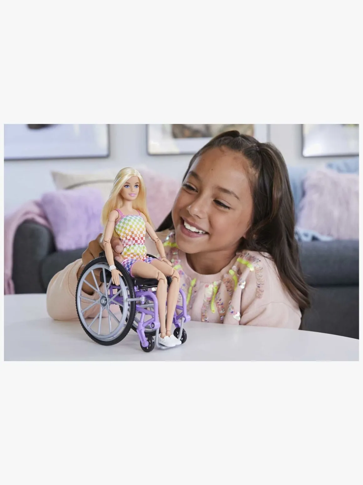 Barbie Fashionista Dukke med Kørestol Blond