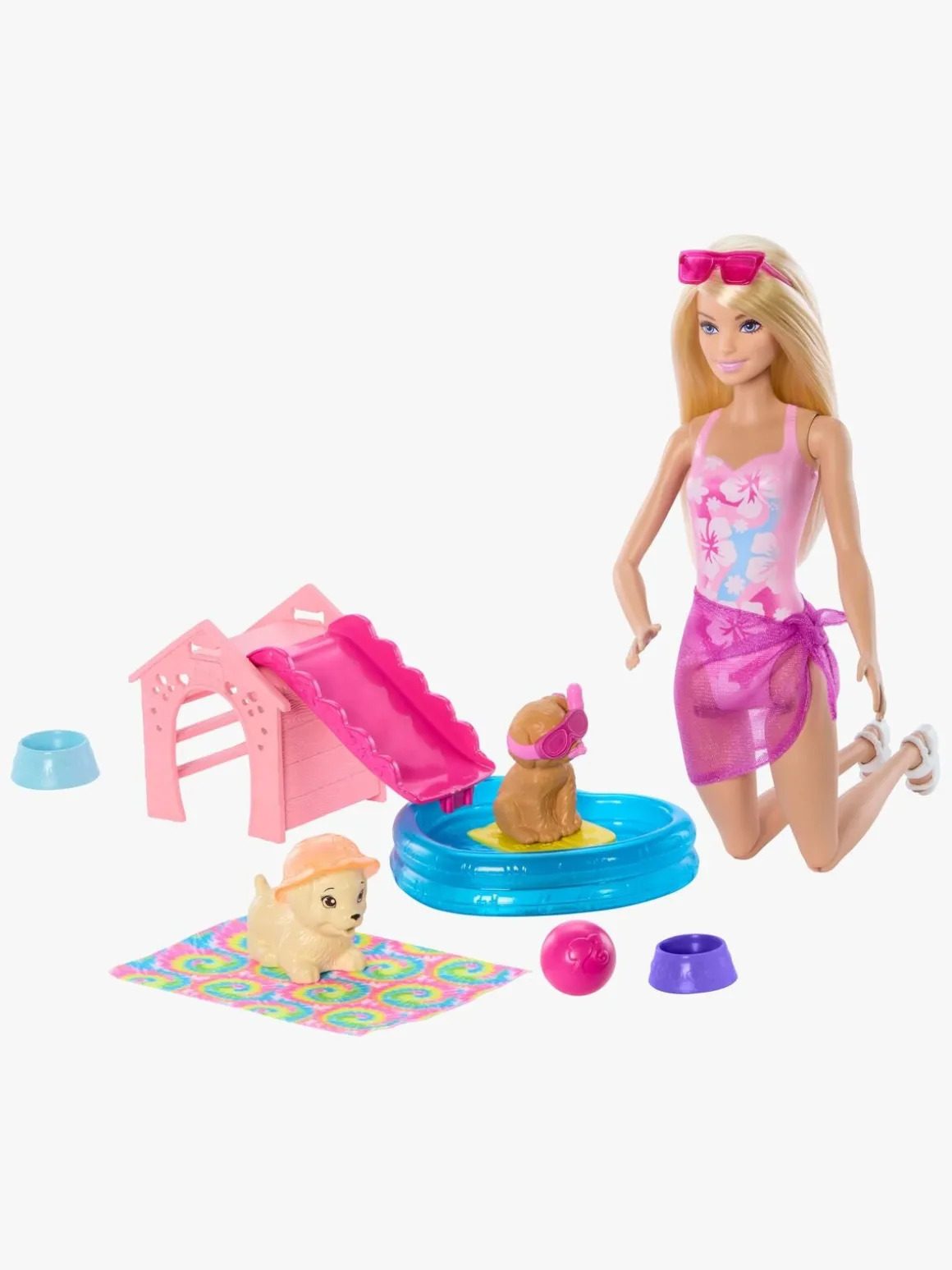 Barbie Puppy Pool Party Legesæt