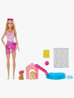 Barbie Puppy Pool Party Legesæt