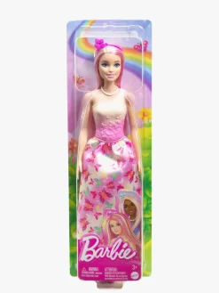 Barbie Royal Dukke med Pink Highlights