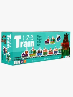 Barbo Toys 123 Puslespil Tog med Dyr 20 Brikker