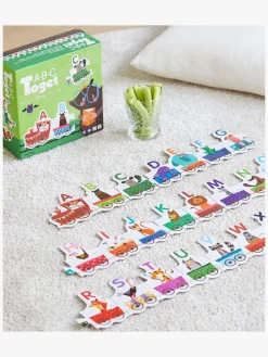 Barbo Toys ABC Puslespil Tog med Dyr 29 Brikker