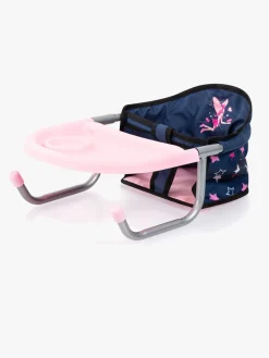 Bayer Design Babystol til Bord med Bakke, Blå/Pink