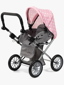 Bayer Design Combi Dukkevogn City, Grå/Lyserød