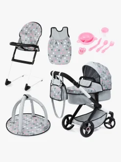 Bayer Design Combi Dukkevogn Xeo Sæt, Grey