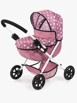 Bayer Design Cosy Sæt Dukkevogn, Pink