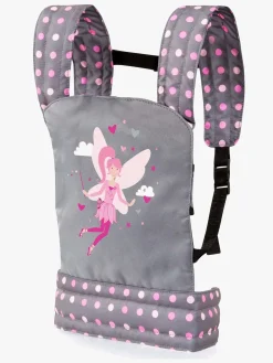 Bayer Design Dukkebæresele Deluxe, Grå/Lyserød