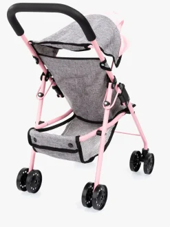 Bayer Design Dukkeklapvogn med Kaleche, Grå