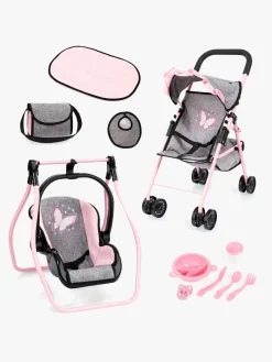 Bayer Design Dukkevogn Buggy Sæt, Grey