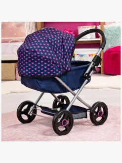 Bayer Design Dukkevogn Cosy, Blå/Lyserød