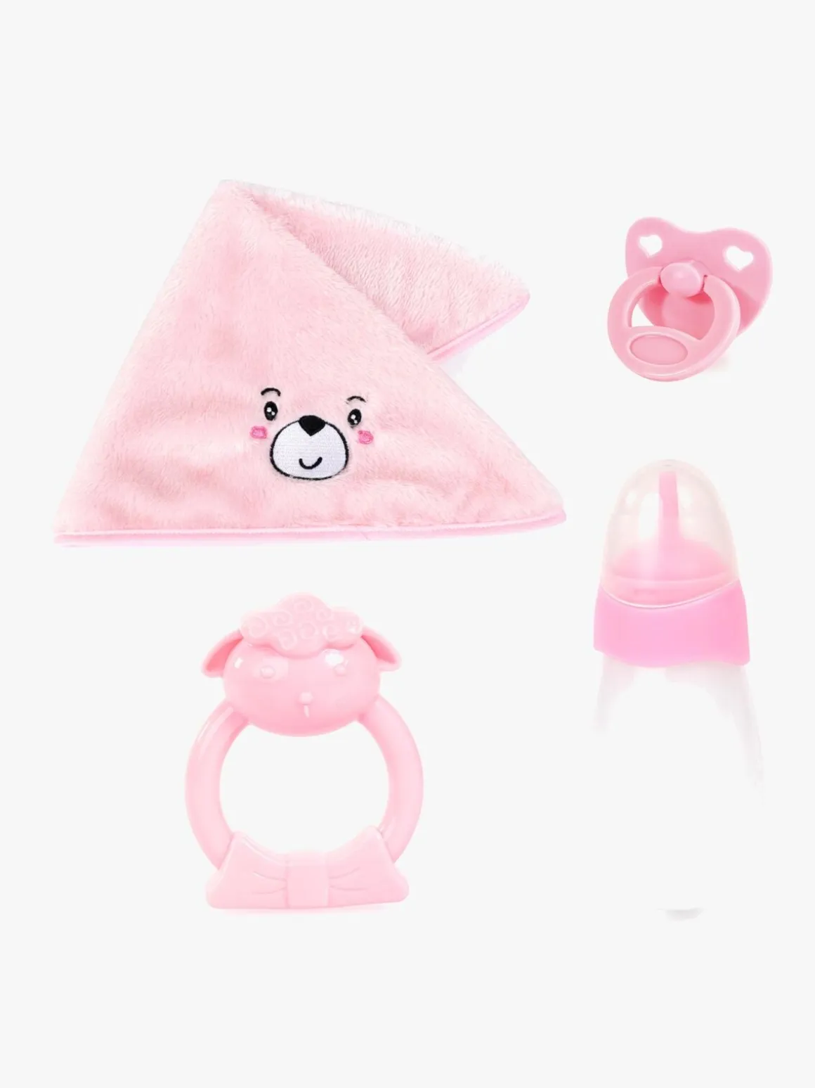 Bayer Design Piccolina Interaktiv Dukke 42 cm, Pink