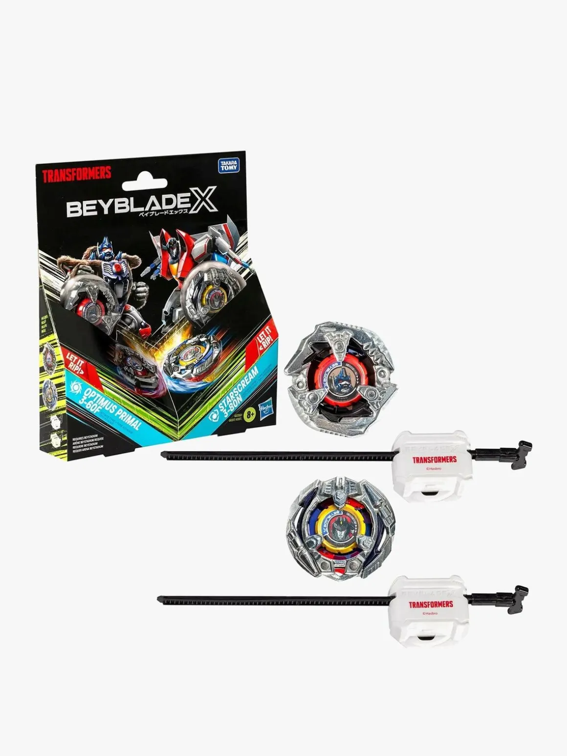 Beyblade Tra Op Starscream Spinnere