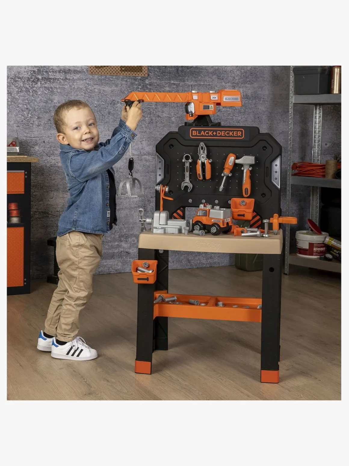 BLACK+DECKER Bricolo Værktøjsbænk Byg