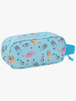 Bluey 3D Dobbelt Penalhus, Lyseblå