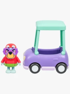 Bluey Figur med Transportmiddel Janet