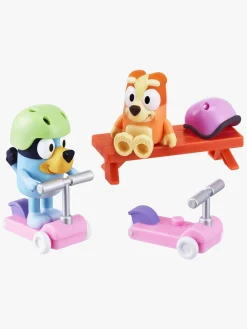 Bluey Figursæt Bluey & Bingo med Løbehjul