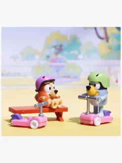 Bluey Figursæt Bluey & Bingo med Løbehjul