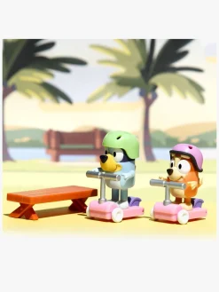 Bluey Figursæt Bluey & Bingo med Løbehjul