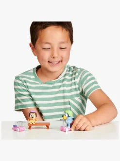 Bluey Figursæt Bluey & Bingo med Løbehjul