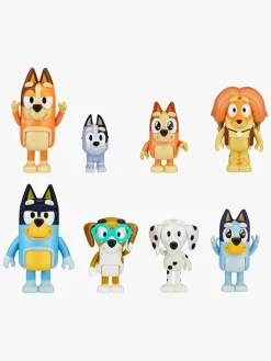 Bluey Figursæt Familie & Venner 8-pak