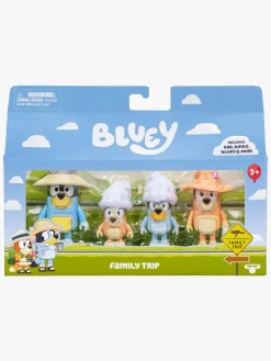 Bluey Figursæt Familieferie 4-pak