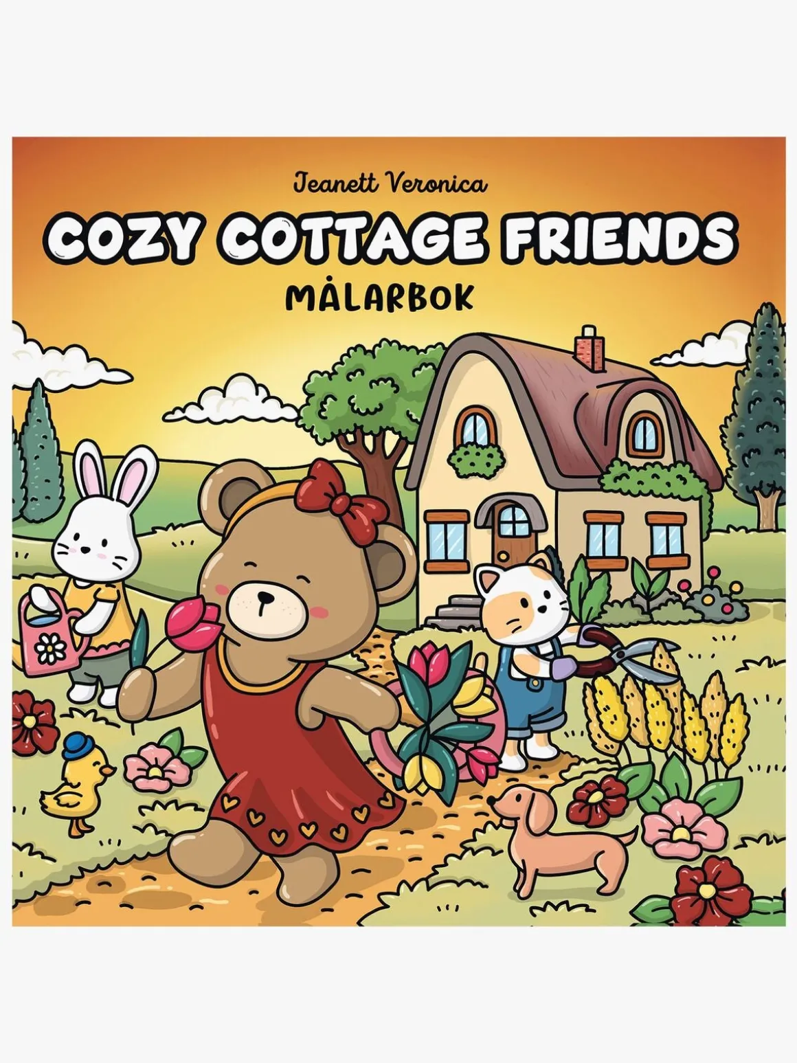 BokforlagetMaxStrom Cozy Cottage Life Malebog