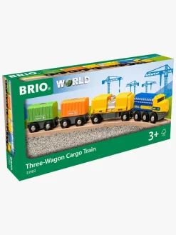BRIO 33982 Godstog Med Tre Vogne