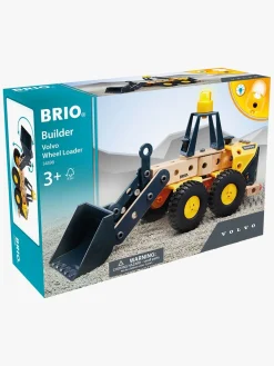 Brio 34598 Hjullaster Volvo med Byggearbejder