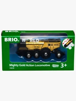 BRIO 33630 Mighty Action-Lokomotiv Guld
