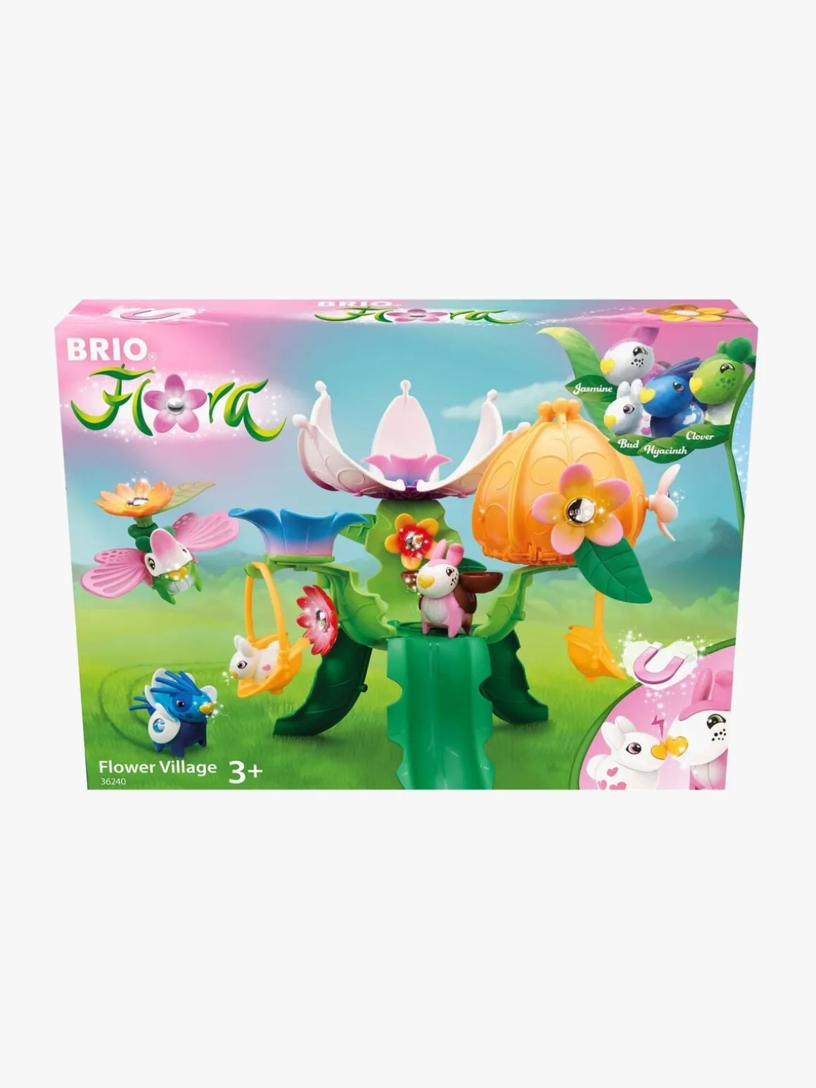 BRIO Flora 36240 Legesæt Blomsterlandsby