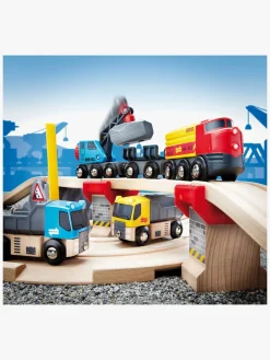 BRIO World 33210 Tog- og vejbane, lodsesæt